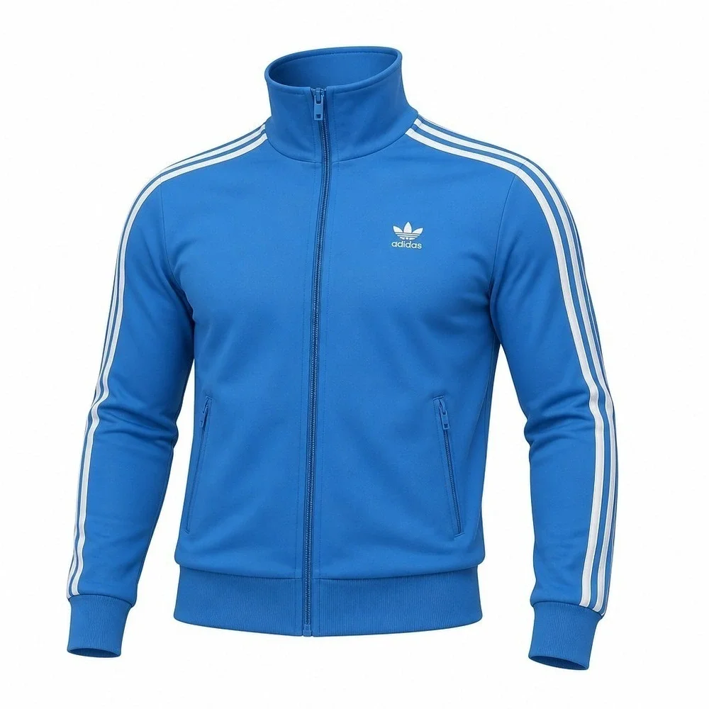 Adidas Originals Men's Firebird Track Tops Jacket Semi Blue Burst Small IR9909